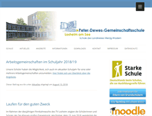 Tablet Screenshot of pdg-losheim.de
